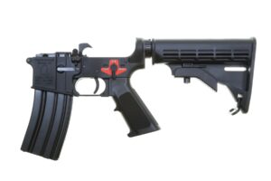 Franklin Armory BFS forged 7075-T6 lower receiver, hard coat Type III anodized black