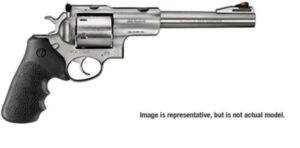 Ruger Super Redhawk 5507 .480 Ruger 7.5-inch satin stainless revolver with Hogue Tamer grip