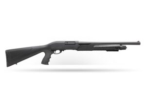 Charles Daly 301 Tactical pump shotgun 12 gauge 18.5 inch barrel side view
