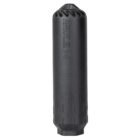 HUXWRX FLOW 762 Ti suppressor in black, Grade 5 titanium