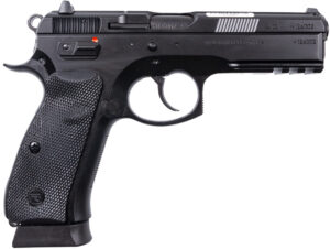 CZ-USA CZ 75 SP-01 9mm pistol, 4.6-inch barrel, black finish