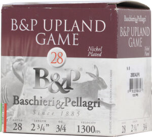 B&P 28GA 2.75" 3/4OZ #6 - 1300FPS 25RD 10BX/CS