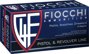FIOCCHI 44 REM MAG 200GR SJHP - 50RD 10BX/CS