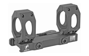 American Defense AD-RECON-SL 34mm 0 MOA quick-detach Picatinny scope mount in matte black
