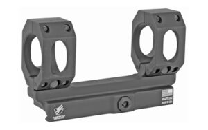 American Defense Mfg AD-Scout-S 30mm straight scope mount, black, Picatinny quick-release