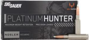 SIG 6.5 CM 140GR PLANTINUM - HUNTER ACCUBOND 20RD 10BX/CS