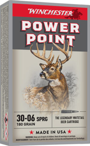 WINCHESTER SUPER-X 30-06 - 180GR POWER POINT 20RD 10BX/CS