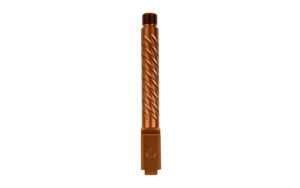 Ballistic Advantage BAPSG175T3R spiral-fluted threaded 9mm barrel for Glock 17 Gen 5, Copper PVD