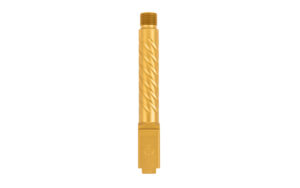 Ballistic Advantage BAPSG195T3G 4.5 inch gold PVD spiral-fluted threaded barrel for Glock 19