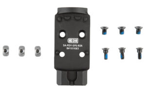 C&H Precision V4 optic mounting plate for Springfield Prodigy to Holo EPS, black anodized