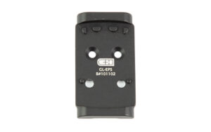C&H Precision V4 MIL/LEO adapter plate black anodized Holosun EPS footprint for Glock MOS