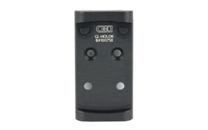 C&H Precision GL-HOLOK Glock MOS plate for Holosun 407K/507K, anodized black
