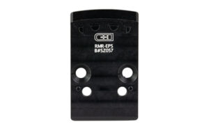 C&H Precision PLT RMR to HOLO EPS/EPS CARRY V4 mount, black anodized