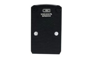C&H Precision SG69RSHFIL optic adapter plate for Sig P226/P229 RX series, black anodized