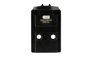 C&H Precision optics adapter plate for Sig P320 RX/PRO/AXG to Holosun 509T, matte black