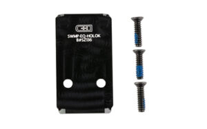 C&H Precision Equalizer adapter plate for S&W M&P 5.7 to Holosun 407K/507K, black anodized