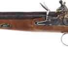 Pedersoli Howdah Hunter flint-lock 20ga 11.25in pistol with wood stock and case-colored finish