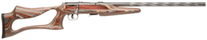 Savage 93 BSEV .22 WMR 21 inch spiral-fluted barrel laminate thumbhole stock 5rd