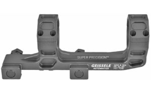 Geissele Automatics AR15 Super Precision 30mm extended scope mount and rings, black