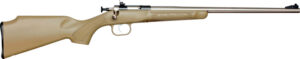 Keystone Crickett G2 .22 LR 16.12 in stainless barrel desert tan synthetic youth rifle