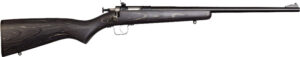 Davey Crickett Crickett 22 youth rifle blued finish black laminate stock