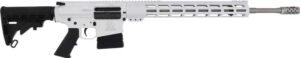 Great Lakes GL-10 RIA 6.5 Creedmoor 20 inch white Cerakote semi-auto rifle with 15 inch M-LOK handguard