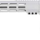 Great Lakes GL-10 RIA 6.5 Creedmoor 20 inch white Cerakote semi-auto rifle with 15 inch M-LOK handguard