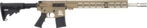 Great Lakes GLFA AR-15 .450 Bushmaster 18 inch FDE/SS 5-round