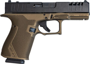 Great Lakes GL19BRZ 9mm compact pistol bronze frame black ported slide 4-inch barrel