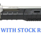 Iver Johnson 12 gauge pump shotgun 18 inch satin nickel two-piece pistol grip stock