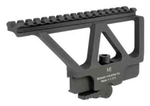 Midwest Industries MI AK Side Railed Scope Mount 6.75 in Picatinny rail black finish