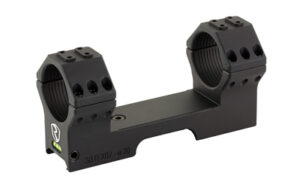 Riton Contessa 30mm Picatinny bolt-on 0 MOA scope rings in black with bubble level