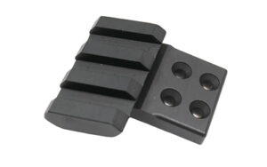 Riton Contessa 45 Degree Offset Picatinny Rail in black, side profile