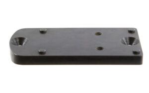 TRUGLO TG8950G1 pistol red dot sled mount for Glock, black Nitride Fortress finish