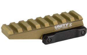 Unity Tactical FAST Optic Riser FDE flat dark earth Picatinny 2.26 inch optical centerline