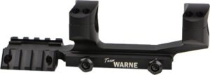 Warne AR-15 RAMP 1" Picatinny scope mount in black