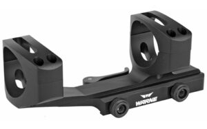 Warne QDXSKEL34TW skeletonized 34mm quick-detach cantilever scope mount in black