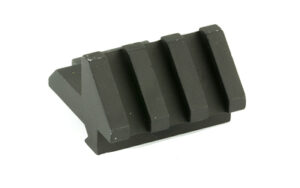 YHM-9690A 3-slot Picatinny 45-degree angle mount, hardcoat anodized black