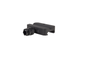 Trijicon Compact ACOG Mount with Q-LOC on a Picatinny rail, matte black finish