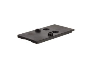 Trijicon AC32099 RMRcc adapter plate for Glock MOS, matte black steel
