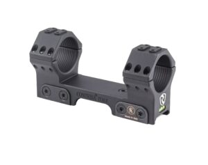 Riton Contessa 34mm Picatinny bolt-on scope rings, black, integrated bubble level