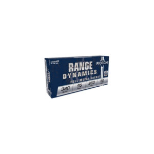 RANGE DYNAMICS AMMUNITION - 380 AUTO, FMJ, 95 GR, 960 FPS, 50/BX
