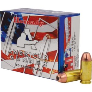 AMERICAN GUNNER AMMUNITION - 40 S&W, 180 GR, XTP, 950 FPS, 20/BX