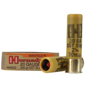 SST SLUGS - 20 GAUGE SLUG, 2-3/4", 250 GRAIN, FTX SLUG, FPS 1800, 5/BX