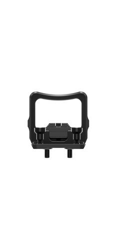 Radian Guardian Optic Guard with Stealth back-up sights for Glock MOS, black hardcoat anodized