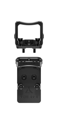 Radian Guardian+Six Optic Guard with Stealth Backup Sights for Glock MOS, black RMR mount