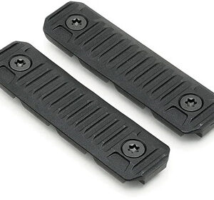 M-LOK CABLE MANAGEMENT COVERS - BLACK, LONG, 2/PC