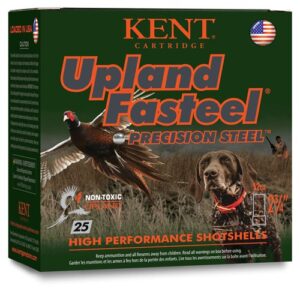 UPLAND FASTEEL SHOTSHELLS - 12 GA, 2-3/4", 1-1/8OZ, 7 SHOT, 1400 FPS, 25/BX