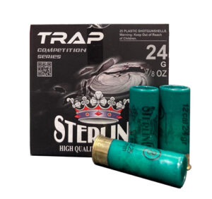 STERLING SHOTGUN SHELLS - 12 GA, 2-3/4", SZ 8, 7/8 OZ, 1300 FPS, 25/BX