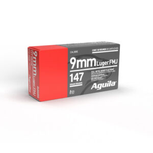 SUBSONIC AMMO - 9MM, 147 GR, FMJFP, 950 FPS, 50/BX